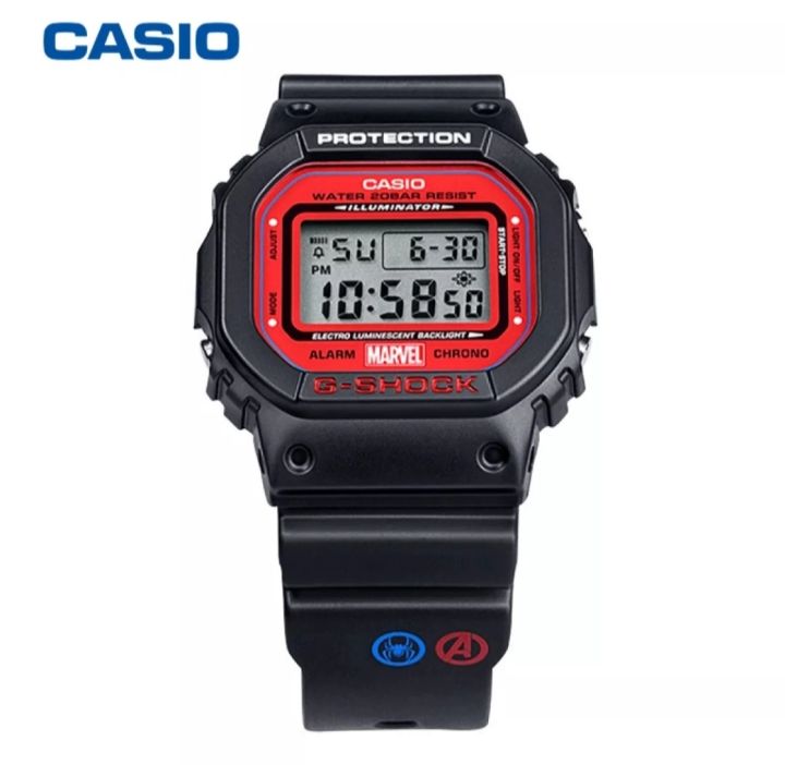 G shock spiderman edition best sale