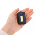 Cob flashlight keychain mini led flashlight. 