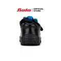 (Preorder) Bata Bata Kindergarten student shoes, slip-on style, space pattern, for boys, Galaxy model, black, code 1419025 ကလေးစီးဖိနပ်. 