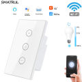 (Preorder)Dimmer Socket Switch Wifi Light Switch 118*70mm Voice Control/APP Control Switch Work with Alexa Google Home Assistant. 