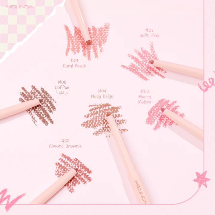 (Preorder)Meilinda%20Fitting%20Lip%20Shaper%20Mc2074%20Soft%20Lip%20Liner%20Pencil%20Draws%20the%20Outline%20and%20Blurs%20the%20Lips%20to%20Make%20Them%20Look%20More%20Beautiful.%20-%20Image%202