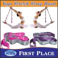 Yoga Stretcher Band with Loops/More Flexibility for Door Trainers, Leg Stretch, Ballet Stretch Band. 