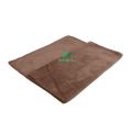 Brown Microfiber Cleaning Cloth Absorbent Car Washing Towel Polish Cloth 42 x 65cm. 