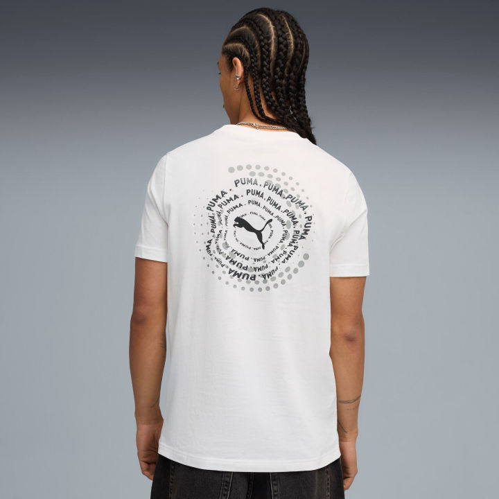 (Preorder)%20PUMA%20Basics%20Men's%20Graphic%20T-Shirt,%20White%20-%2068804202%20-%20Image%203