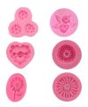 ဒေစီပန်းပုံ Silicone Mold (HKUSM082). 