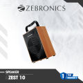 ZEBRONICS Zeb-ZEST 10 Wireless Bluetooth 10W Portable Bar Speaker with Supporting USB, SD Card, AUX, Mobile holder, TWS & Call Function. 