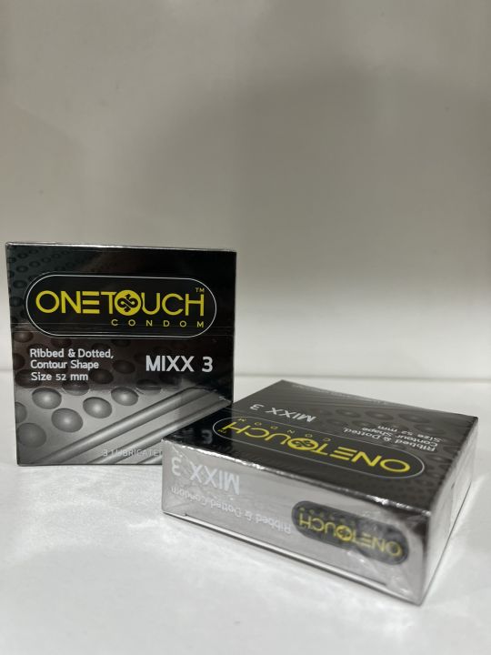One Touch Condom_Mixx3 52mm
