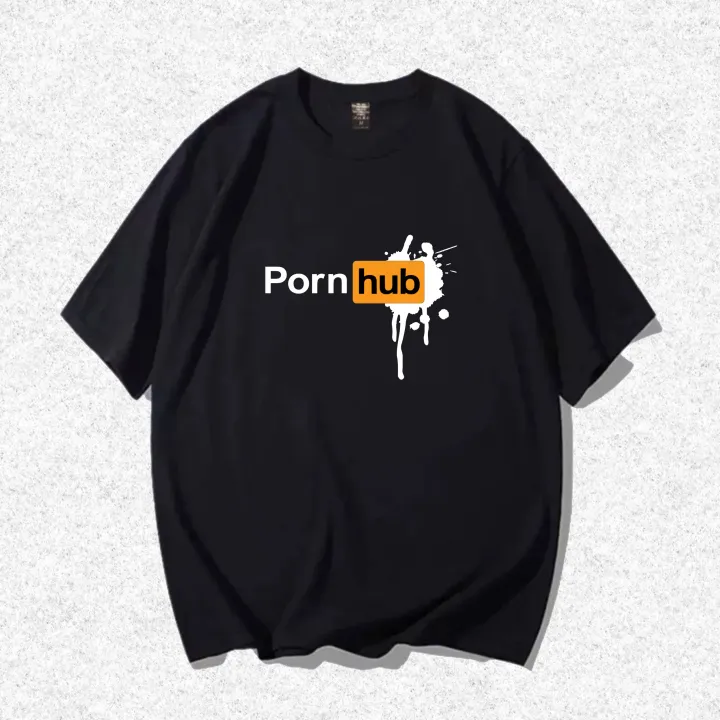 Porn%20Hub%20T%20Shirt:%20Ethos%20of%20Elegance:%20Porn%20Hub%20logo%20Inspired%20Signature%20T-%20Shirt%20Ensemble,%20comfortable%20-%20Image%202