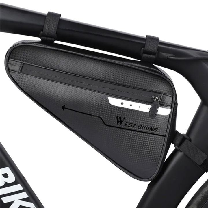 Water-Resistant 3L Bicycle Frame Bag – West Biking