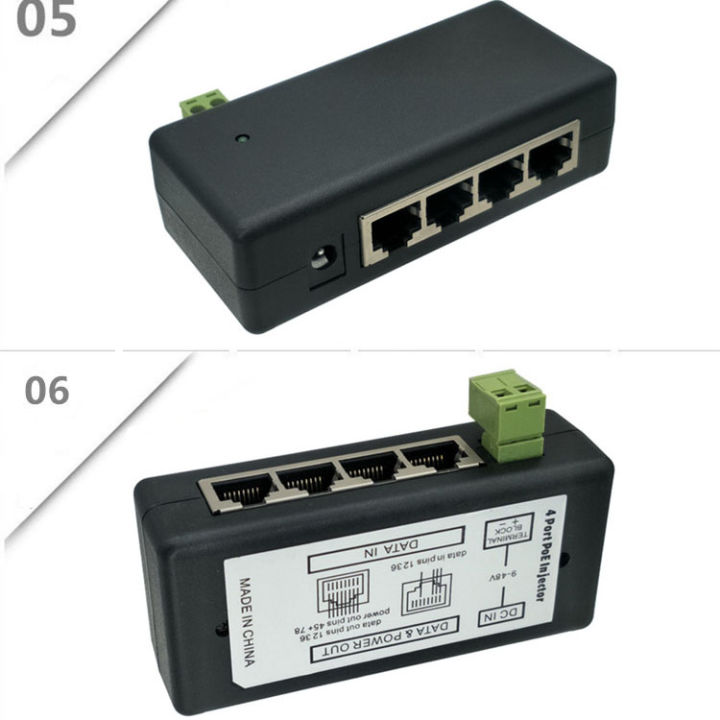 POE%20Injector%204%20Ports%20POE%20Splitter%2012V-%2048V%20for%20CCTV%20Network%20POE%20Camera%20Power%20Supply%20Switch%20Over%20Ethernet%20IEEE802.3af%20-%20Image%206
