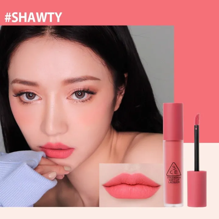 3ce soft lip lacquer-Shawty