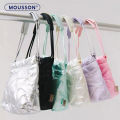 (Preorder)MOUSSON SMTING Korean Cloud Embroidery Cross-body Bag Space Cotton Cloth Bag အမျိုးသမီးလက်ကိုင်အိတ်. 