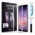 Samsung Galaxy S6Edge UV tempered glass screen protector edge to edge full screen coverage. 
