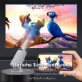 (Preorder)Lowest price in✨ ✨ HY300 Pro 1080P 4K projector Mini projector Android 12.0 5G WIFI Bluetooth Supports screen mirroring Connect to mobile phones. 
