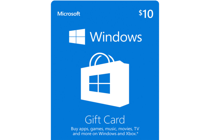 Microsoft Windows Store Gift Card $10 (US) Instant Email Delivery within office hours