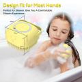 Silicone Bath Brush and Body Shower Brush with Soap Dispenser. 