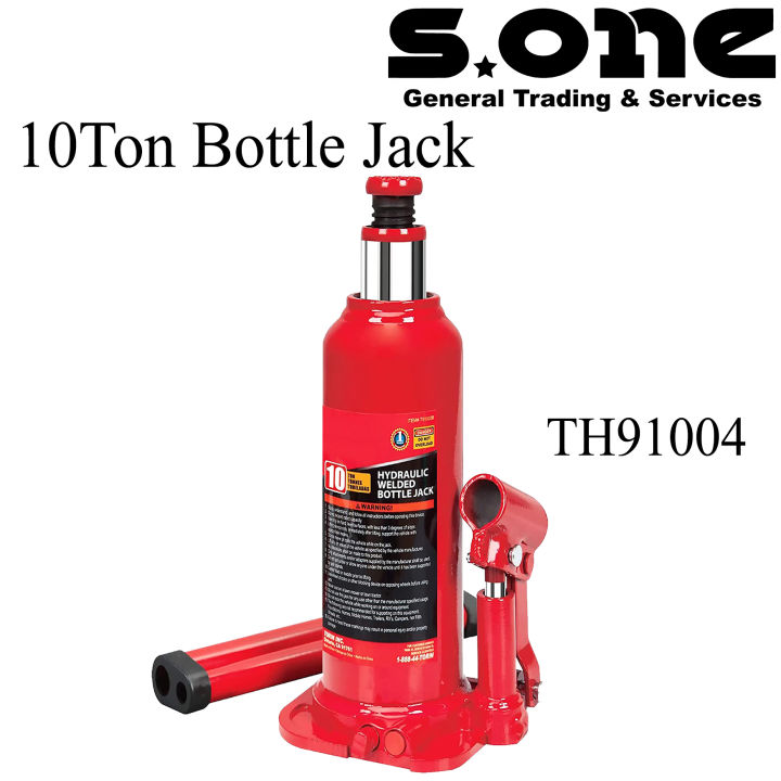10 Ton Hydraulic Bottle Jack (TH91004)
