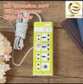 7 outlets 2500 W power strip, extension socket, three-eye plug, extension cable plug, usb power plug, USB charging plug, power strip. 