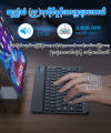 (9.7x5.8)inches size Wireless bluetooth keyboard & Wireless Bluetooth Mouse set. 
