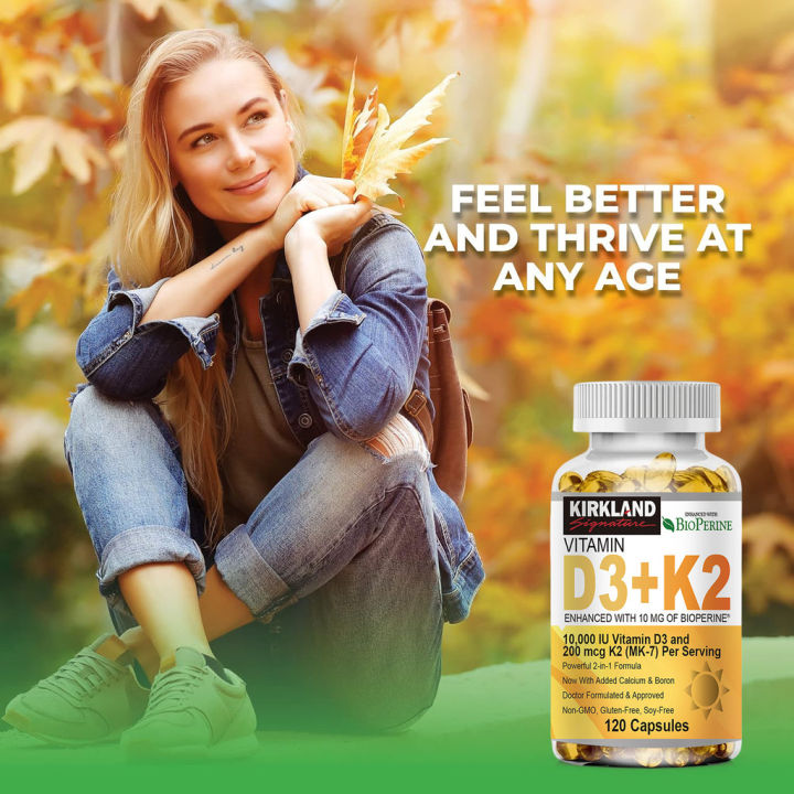 (Preorder)KIRKLAND%20Vitamin%20D3%20K2%2010000%20IU%20D3%20+%20200mcg%20K2%20MK7%20Immune%20Support%20Supplement%20with%20BioPerine%20-%20Image%202