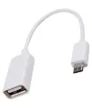 10cm Micro-USB OTG Cable /Micro USB to USB, Micro USB 2.0 OTG Cable 2 Pack On The Go Adapter Micro USB Male to USB Female for Android Tablets. 