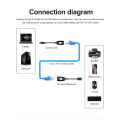 1 Pair USB extender 50 meters usb extension signal amplifier usb2.0 to RJ45 network extender. 