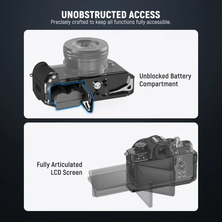 (Preorder)%20NEEWER%20CA134%20Zf%20Handgrip:%20L-shaped%20Zf%20handgrip%20for%20Nikon%20Zf%20cameras.%20Slim,%20form-fitting%20camera%20mount%20with%20integrated%20grip,%20thumb%20grip,%20and%20silver%20shutter%20button.%20-%20Image%207