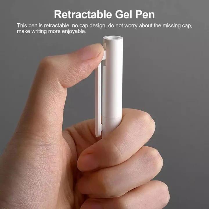 Original%20Xiaomi%20Mi%20Gel%20Pen%20MI%20Pen%209.5mm%20No%20Cap%20Black%20Pen%20PREMEC%20Smooth%20Switzerland%20Refill%20MiKuni%20Japan%20OEM%20Black%20Ink%20-%20Image%206