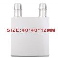 Aluminium Water Cooling Heatsink Block. 