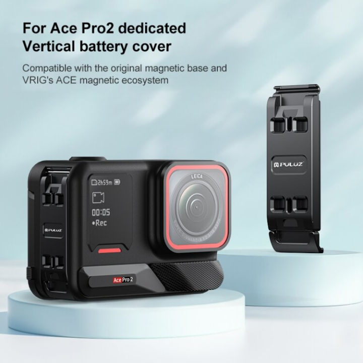 (Preorder)For%20Insta360%20Ace%20Pro%202%20AC%20Aluminum%20Alloy%20Vertical%20Shooting%20Magnetic%20Quick-Release%20Battery%20Side%20Interface%20Cover%20-%20Image%203