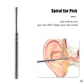 6PCS Ear Wax Removal Tool Kit Ear Pick Set. 