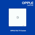 OPPLE F02 TV Socket. 