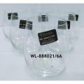 New World Whisky Glass  Set of 6pcs 13Oz (370ml). 