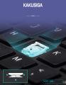 KAKUSIGA 10 inch wireless bluetooth mini keyboard. 