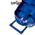 [Smiggle] Singapore Preorder Away Trolley Backpack With Light Up Wheels Navy. 