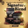 Mountaineer Coffee Custom Blend - Signature Blend (Coarse Ground) 500g. 