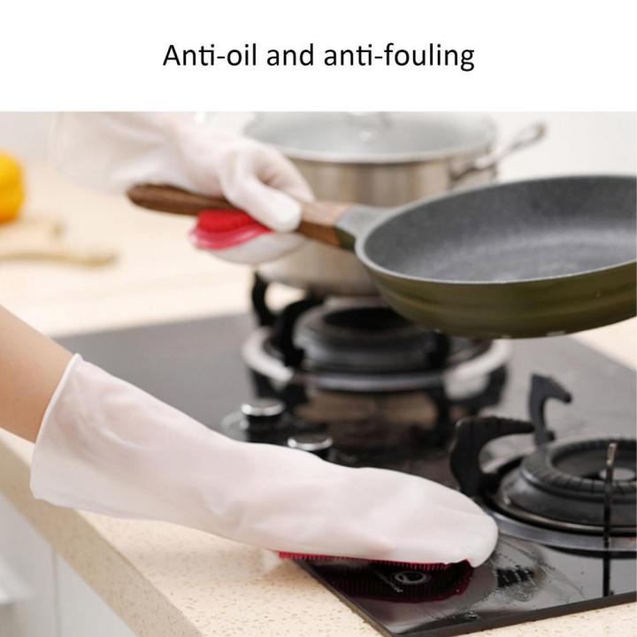 1%20Pair%20Silicone%20Dishwashing%20Gloves%20Non-slip%20Dish%20Washing%20Gloves%20Oven%20Mittens%20Cooking%20Gloves%20Kitchen%20Cleaning%20Brush%20-%20Image%204