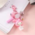 Sanrio character keychains. 