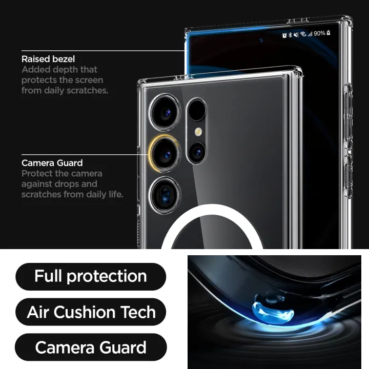 (Preorder)SPIGEN%20Case%20for%20Galaxy%20S24%20Ultra%20%5BUltra%20Hybrid%20OneTap%20Metal%20Ring%20Mag%20Fit%5D%20Hybrid%20magnetic%20case%20with%20PC%20back%20and%20soft%20TPU%20frame%20that%20prevents%20yellowing%20/%20Samsung%20Galaxy%20S24%20Ultra%20Case%20%E1%80%96%E1%80%AF%E1%80%94%E1%80%BA%E1%80%B8%E1%80%80%E1%80%AC%E1%80%97%E1%80%AC%20-%20Image%206