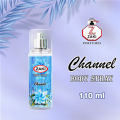 ZAKI Body Spray Channel (110ml) 'No Gas' 'Only Perfume'. 