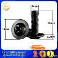 ဆိုင်ကယ် ဇက်နပ်တိုင် Carbon Black Plated Phillips Drive Pan Washer Head Bolt. 