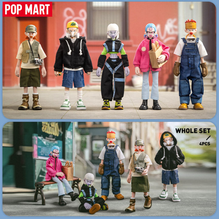 (Preorder) POP MART BAZBON Label Plan Series 1/8 Action Figure Blind Box အမျိုးသားစီးဖိနပ်