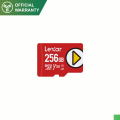 Lexar® PLAY 256GB microSDXC™ UHS-I Card. 