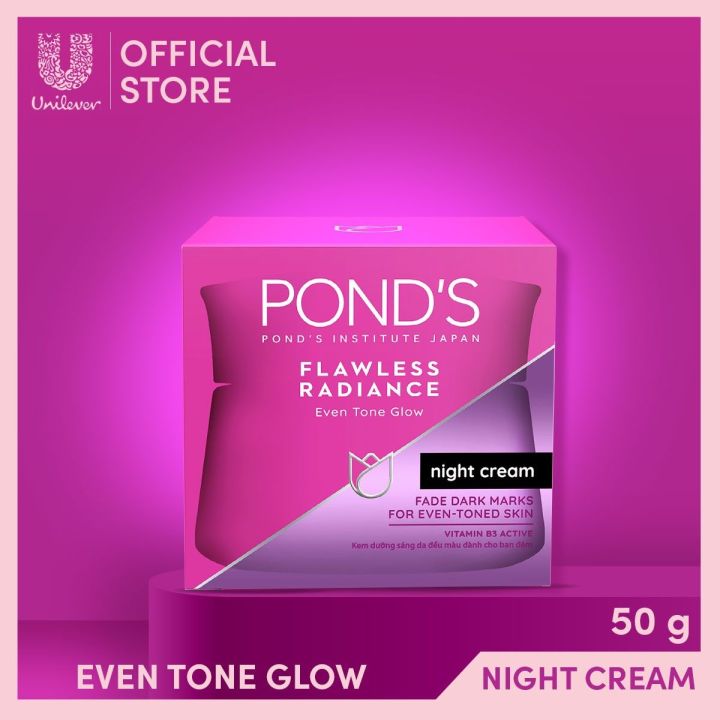 Pond's Flawless Radiance Derma+ Night Cream (50g)