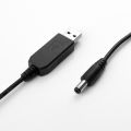 USB power boost line DC 5V to DC 9V Step UP Module USB Converter Adapter Cable 2.1x5.5mm Plug. 