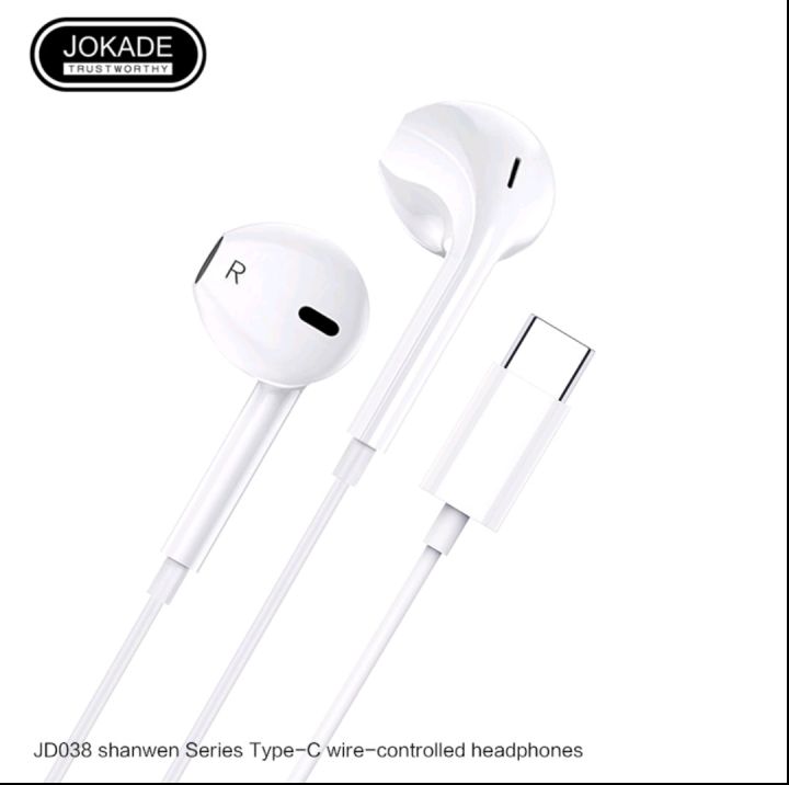 Jokade JD-038   SHAWEN Type-C wired earphone