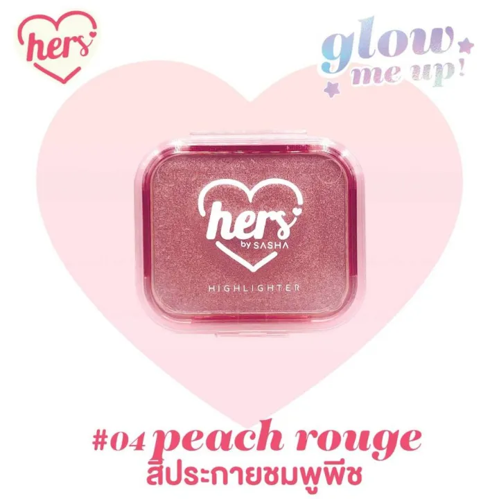 (Preorder)Sasha%20Hers%20Me%20up%20Highlight%20Highlighter%20That%20Adds%20Shine%20to%20the%20Face.%20with%20Shimmer%20Texture%20Sparkling%20Glitter%20-%20Image%205