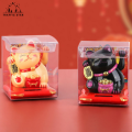Japanese lucky cat Solar cell energy (အခန်းတွင်းအလှဆင် လာဘ်ခေါ်ကြောင်ရုပ်). 