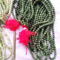 108 11 mm beads jade Buddhist rosary,  ၁၀၈ လုံး ၁၁မီလီ ကျောက်စိမ်းစိတ်ပုတီး. 