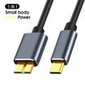 Micro B USB C 3.0 Cable Type-C to USB 3.0 Micro B Connector 5Gbps Cable. 